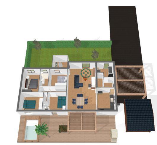 Belle Villa Avec Piscine Classee 3 Etoiles Ла Фот-сюр-Мер Екстериор снимка